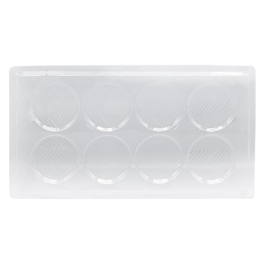 Round Acrylic And Chocolate Mold 8 Cavity