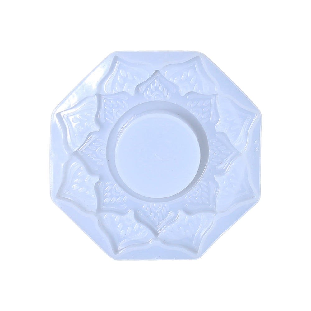 Lotus Shaped Silicone Candle Mold