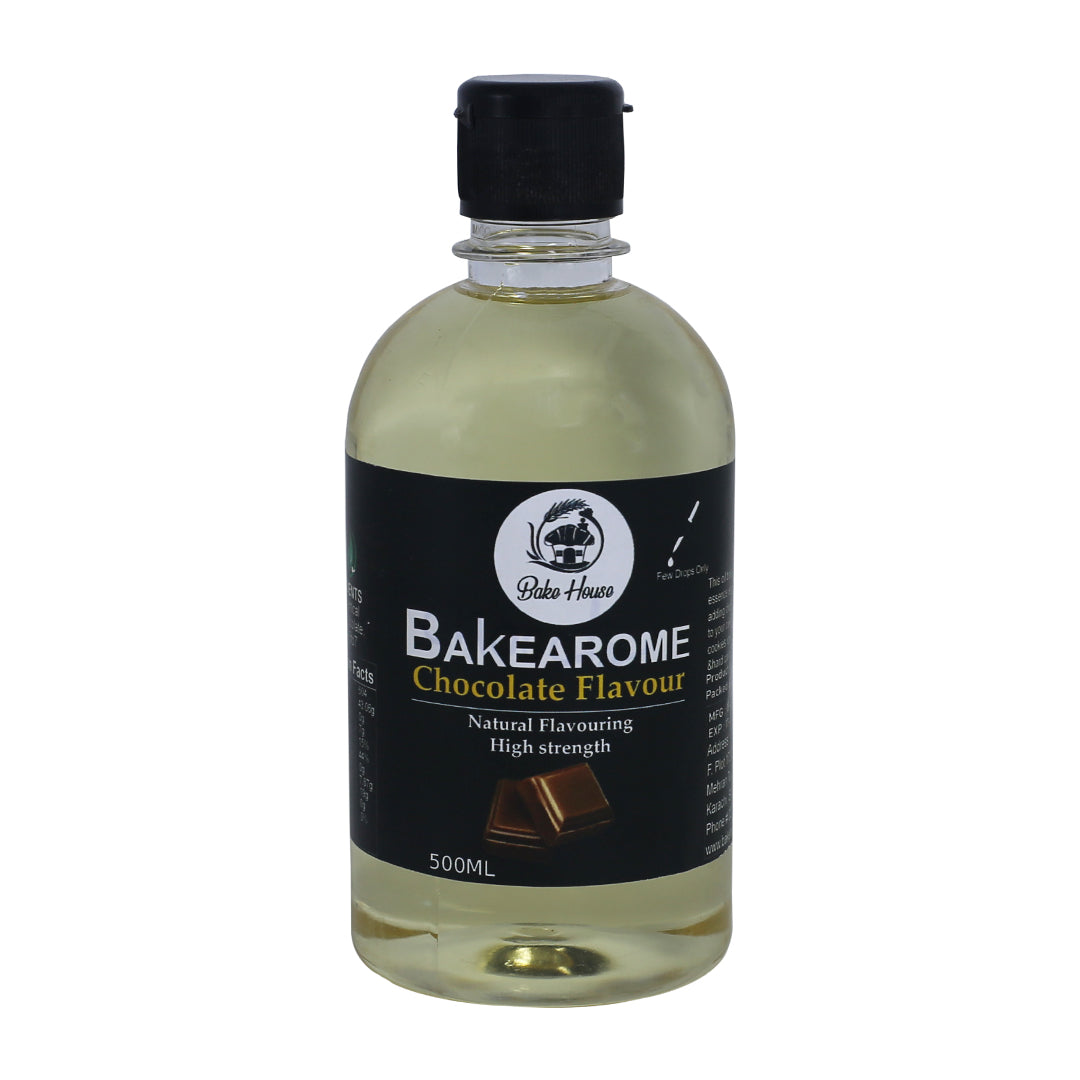 Bakearome Chocolate Flavour 500ML Bottle