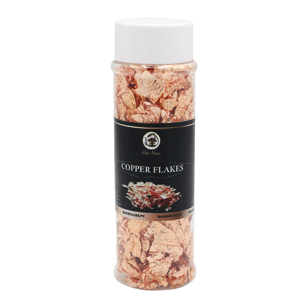 Bake House Non Edible Copper Flakes 2gm (Just For Decoration)