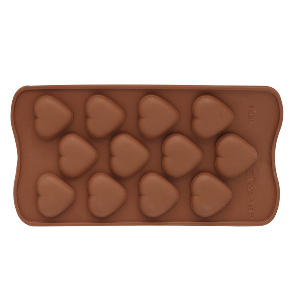 Haert Shape Chocolate Mold 12 Cavity