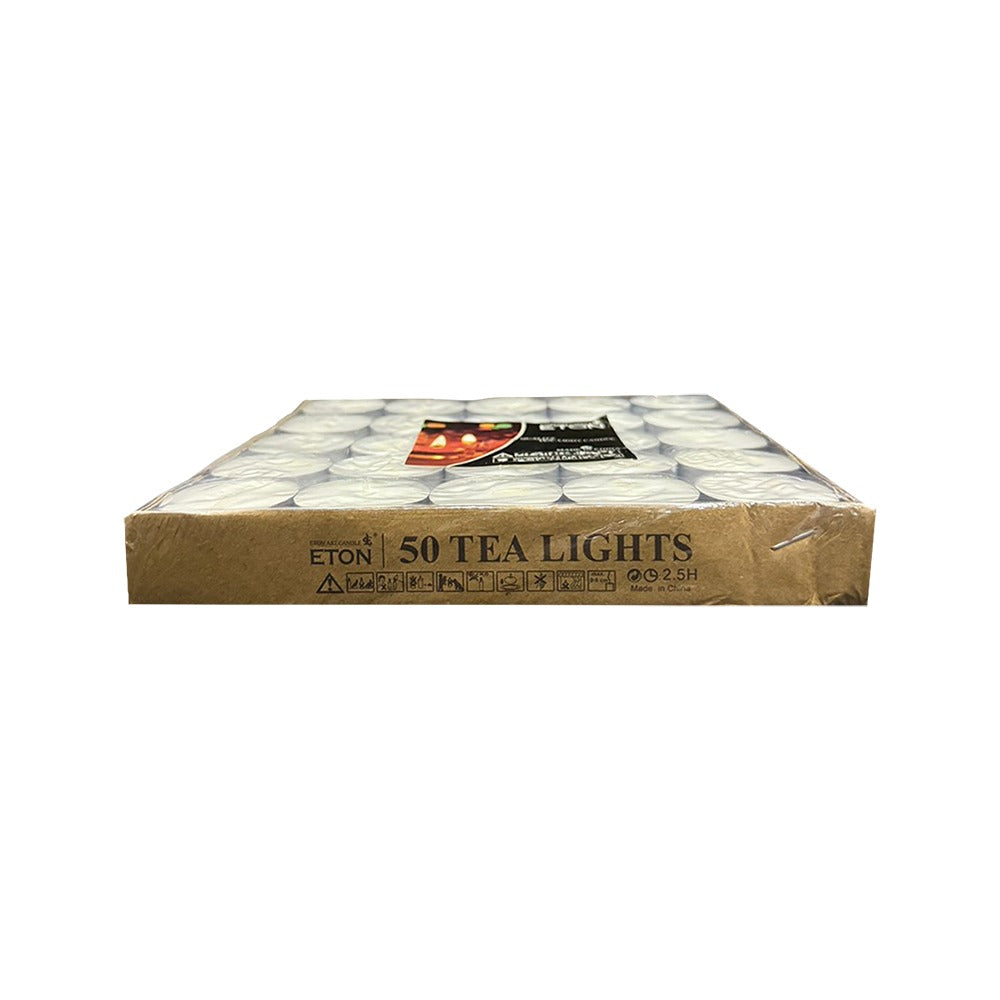 ETON Tea Light Candles – Pack of 25