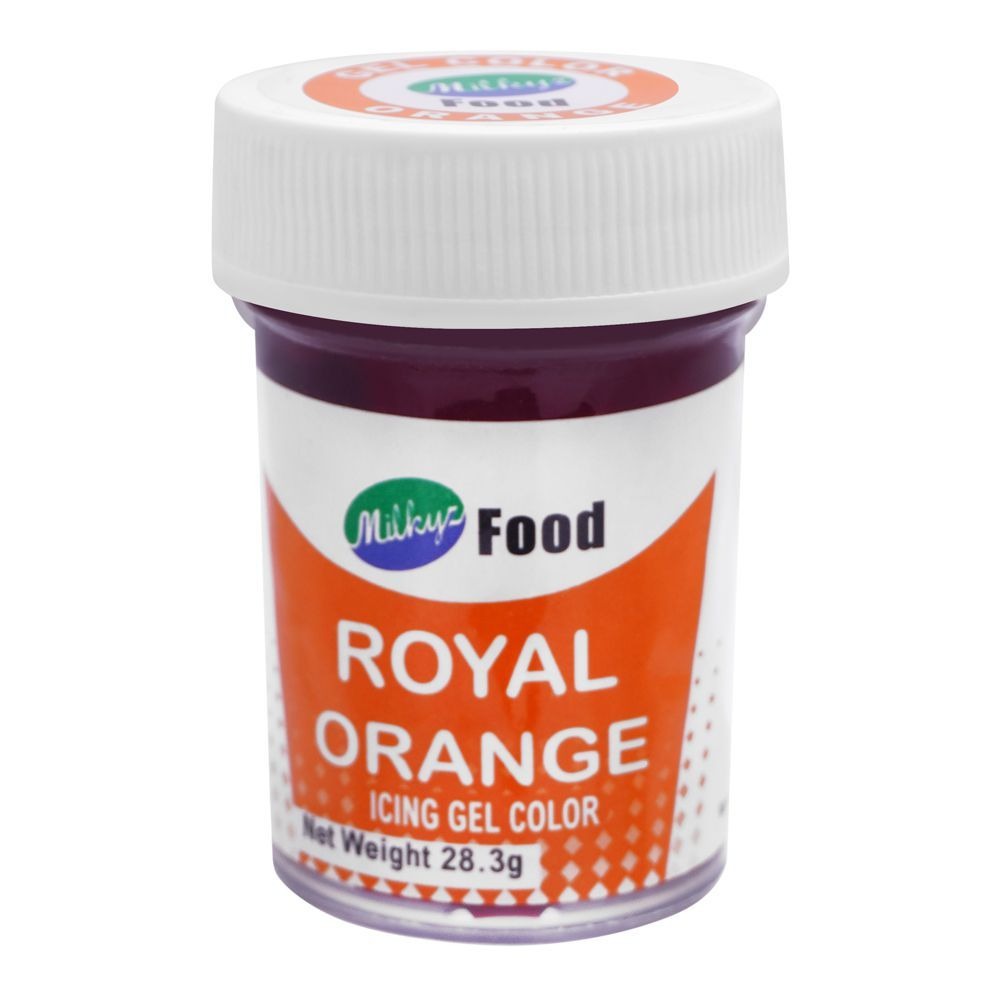 Milkyz Food Royal Gel Icing Color Orange