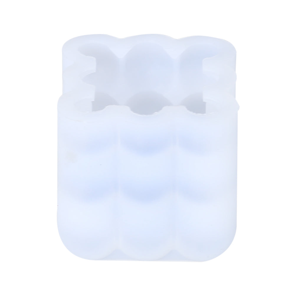3D Bubble Cube Silicone Candle Mold