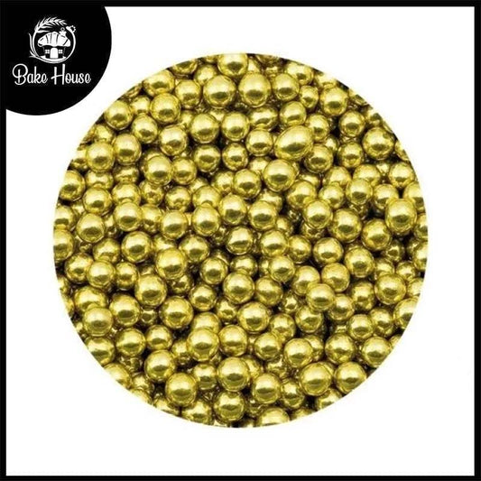 Bake House Golden Edible Pearls Sprinkles