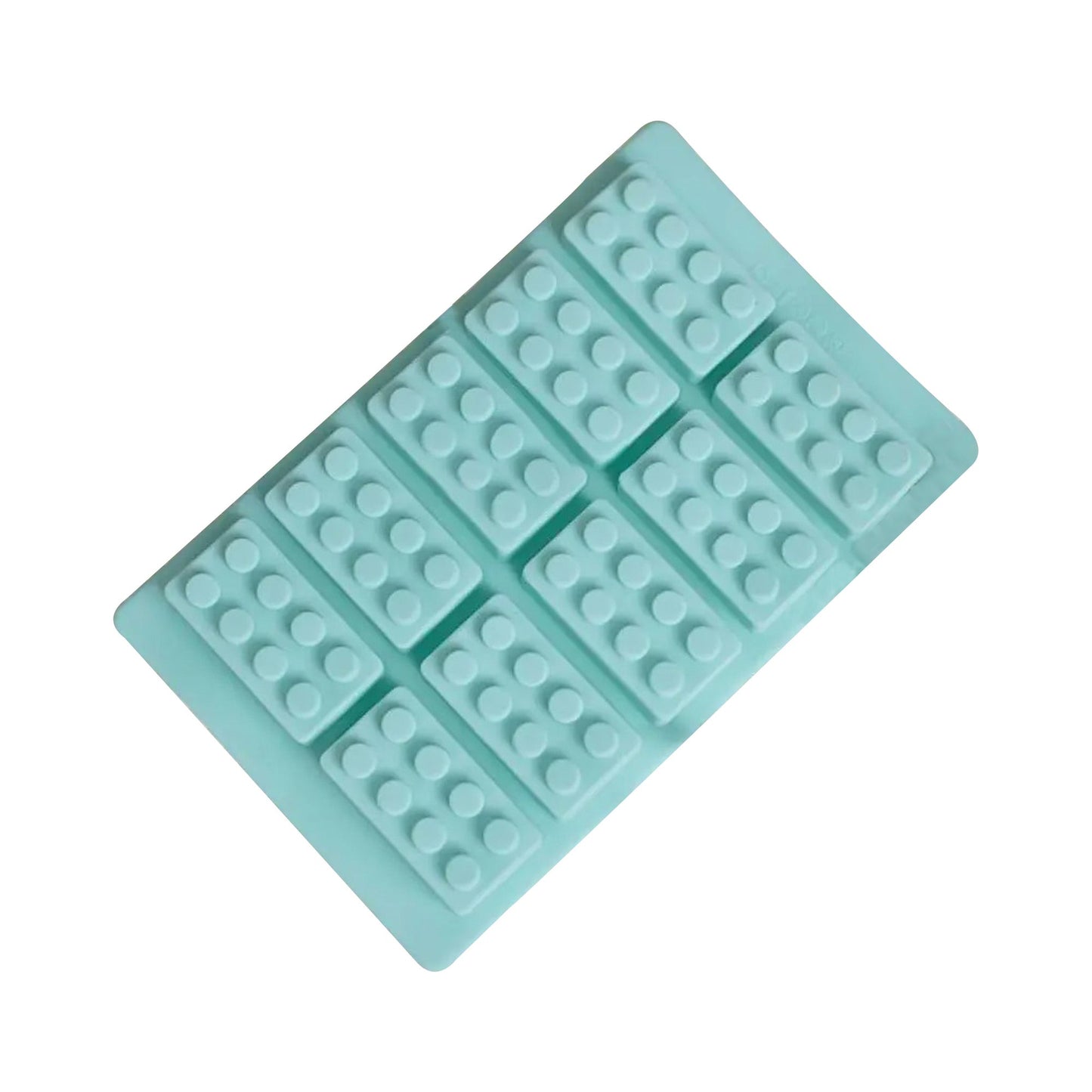 Lego Rectangle Bricks Silicone Chocolate & Fondant Mold 10 Cavity