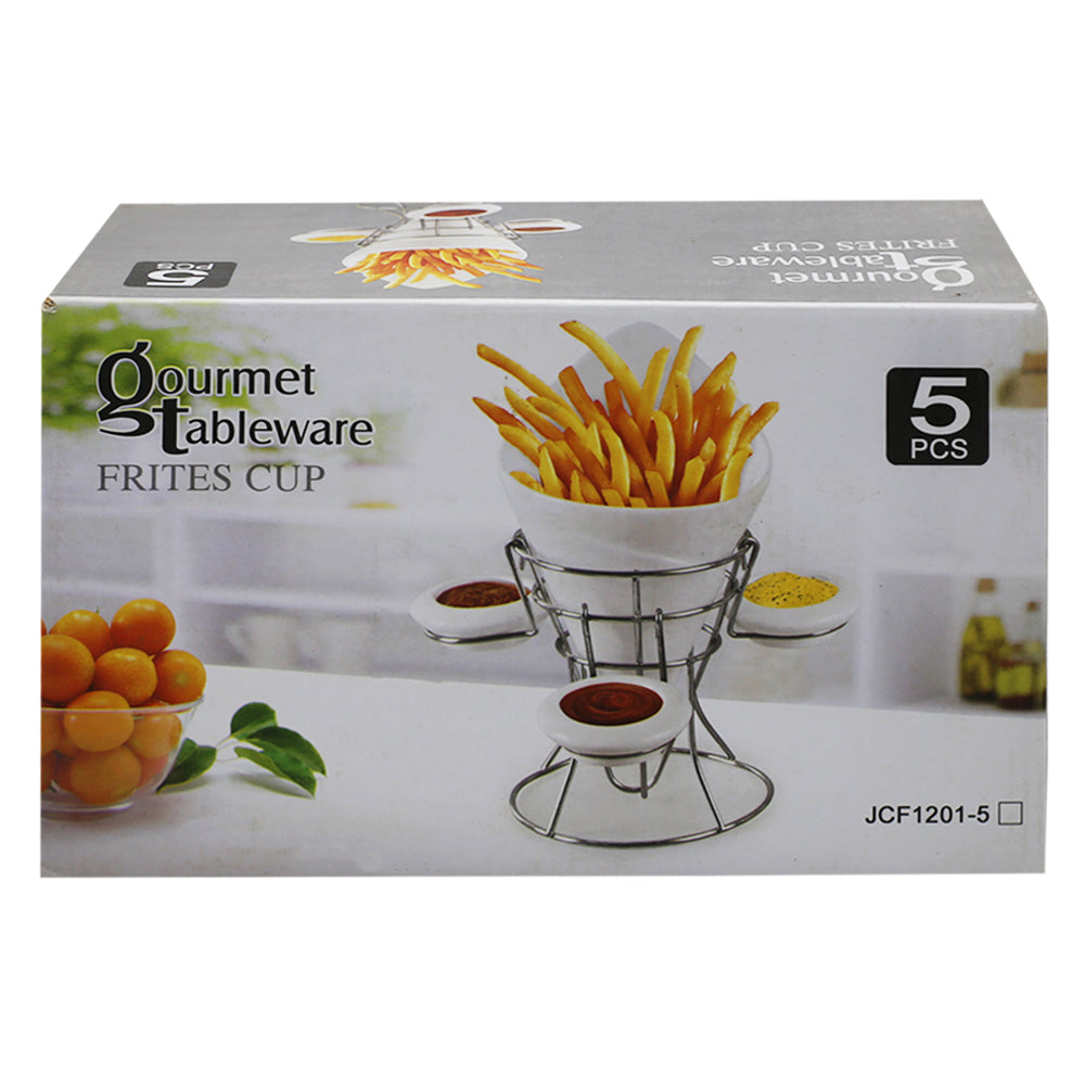Gourmet Tableware Fries Cup 5Pcs set
