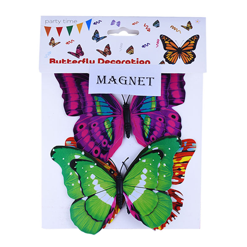 Magnet Decoration Butterfly 3Pcs Pack