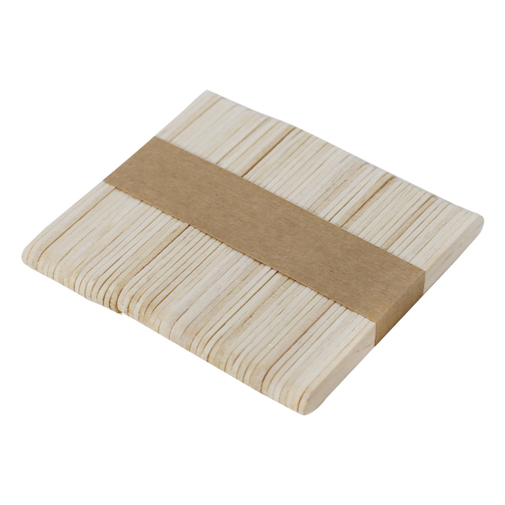 Wood Ice Cream Sticks 50Pcs Pack