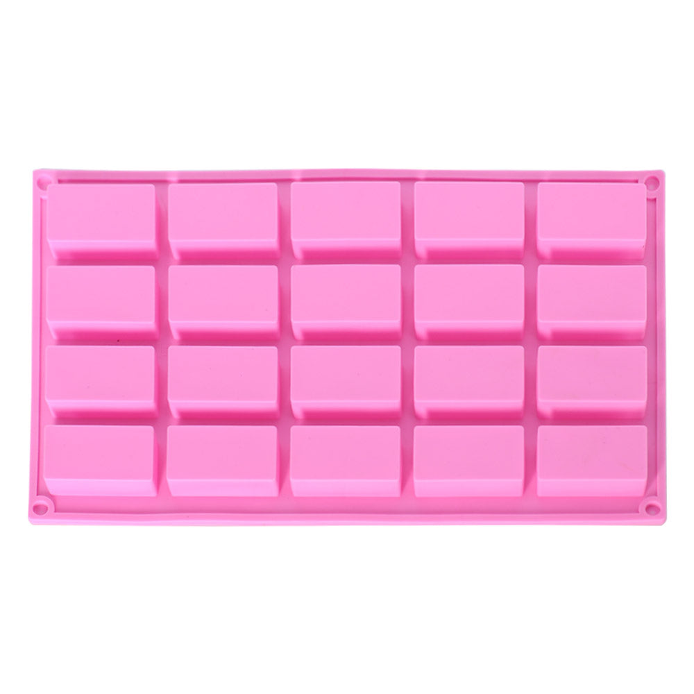 Silicone Rectangle Cake Baking Mold 20 Cavity