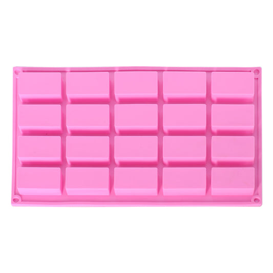 Silicone Rectangle Cake Baking Mold 20 Cavity
