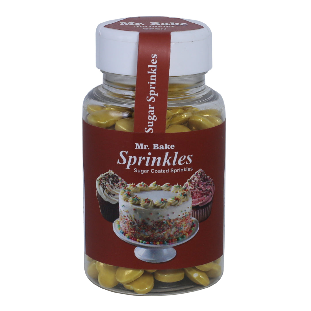 MR Bake Heart Sprinkle Olive Color - 90g Jar