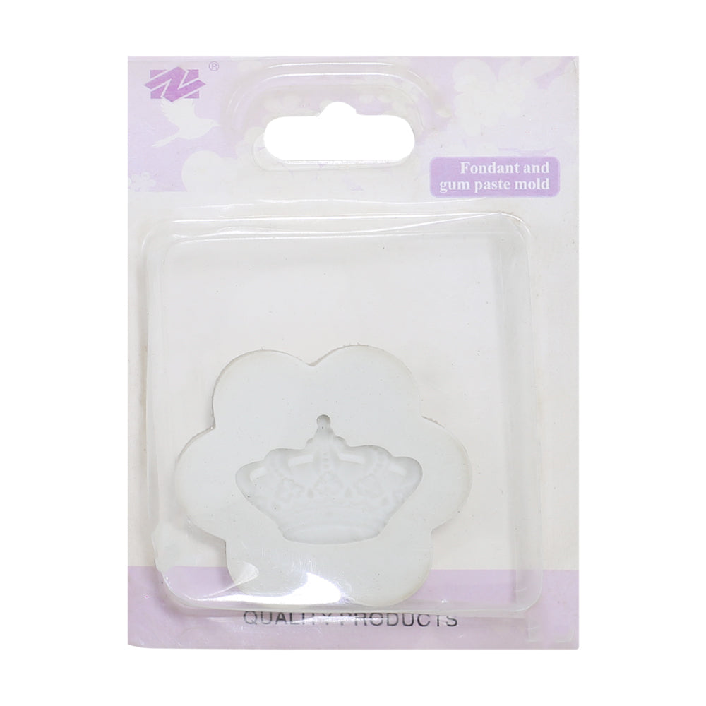 Crown Silicone Fondant Mold Design 2