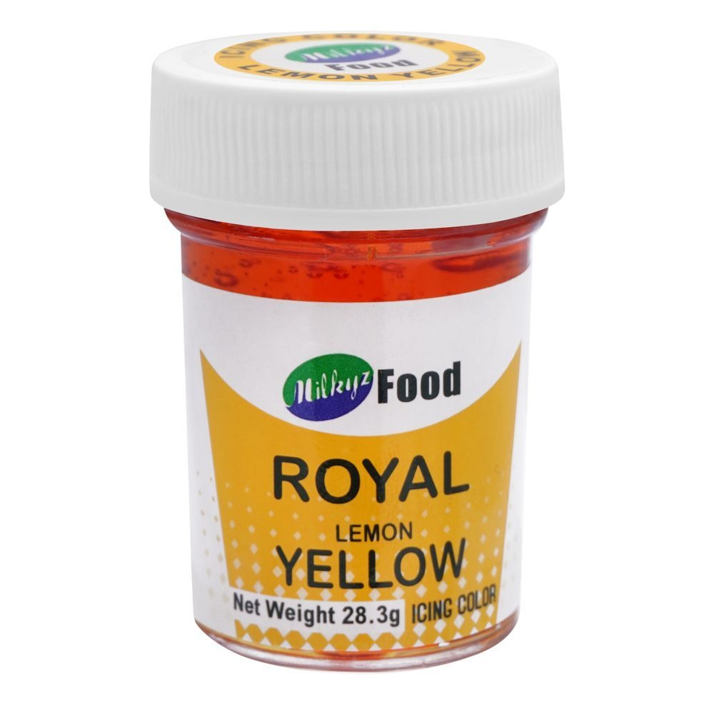 Milkyz Food Royal Gel Icing Color Lemon Yellow
