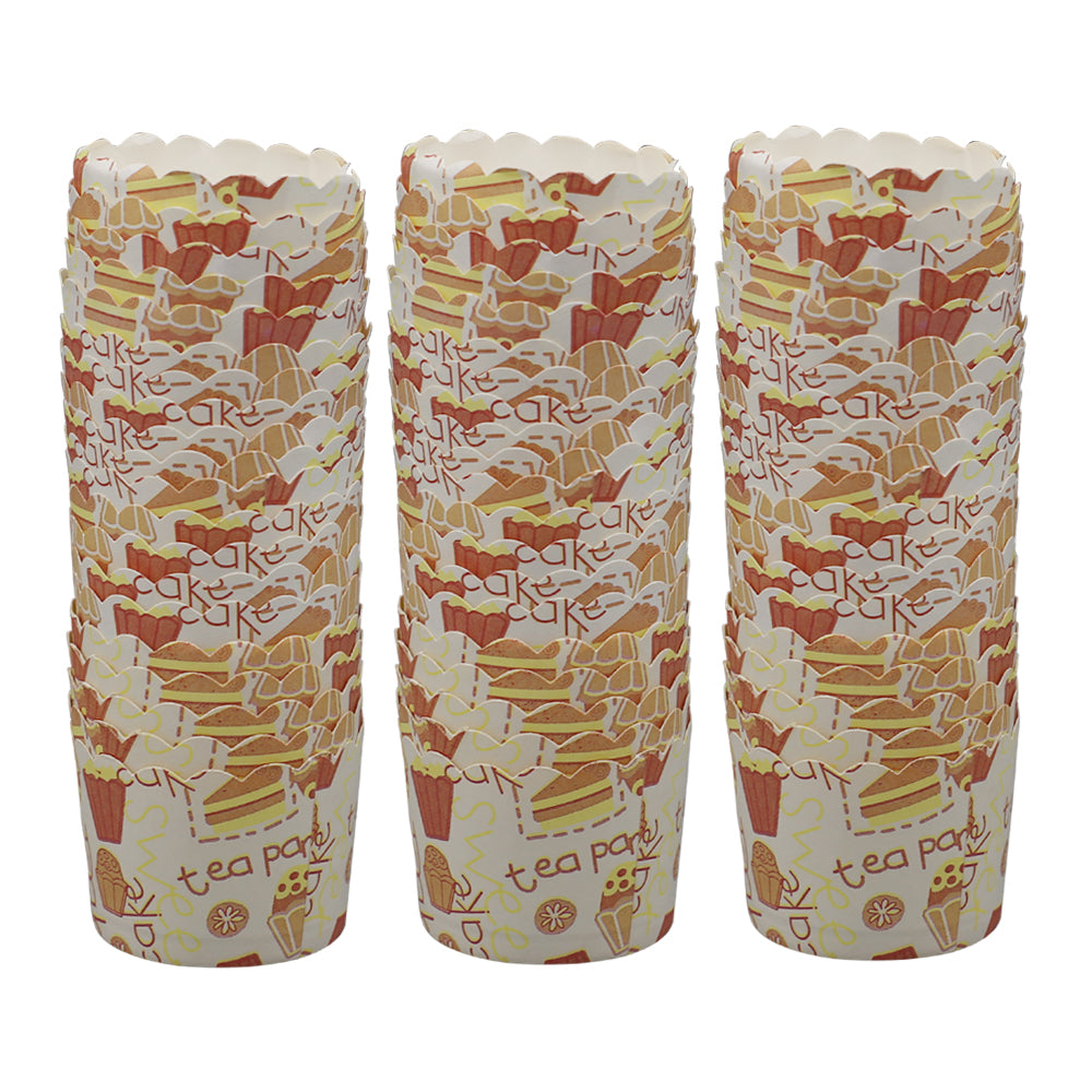 Tea Party Cupcake liner 60 Pcs Set