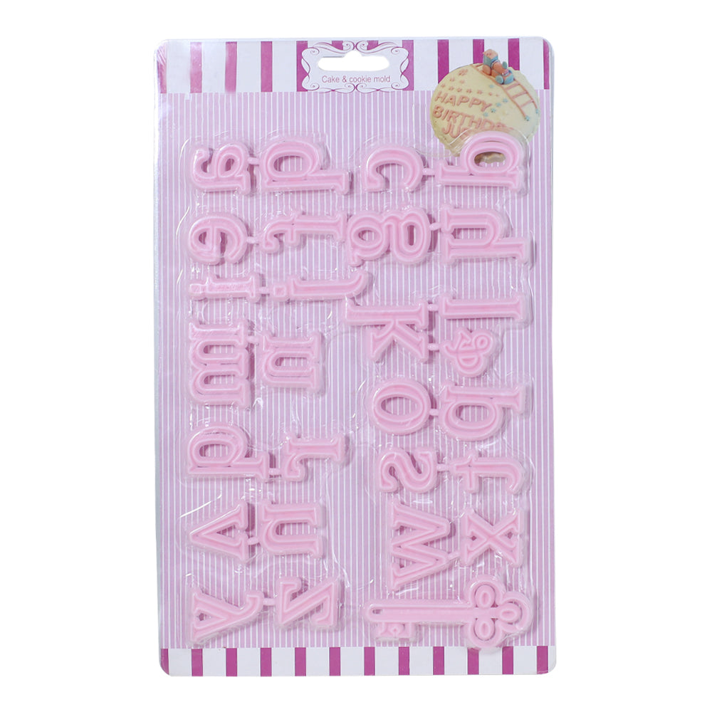 Lowercase Alphabet Cookie Letter Stamp