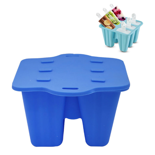 2 Design Popsicle Mold 6 Cavity