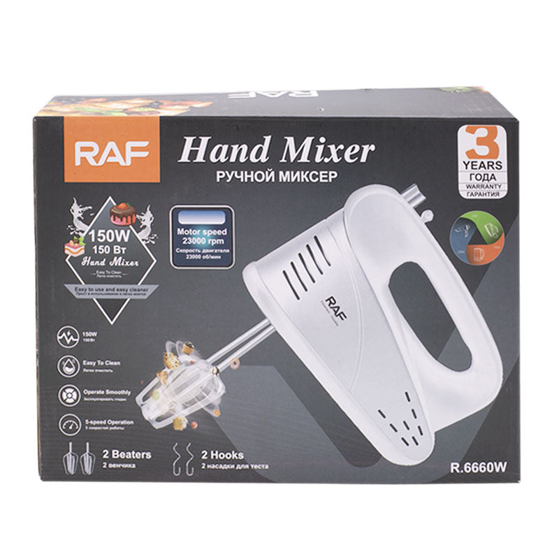 RAF Hand Mixer 150W (R.6660)