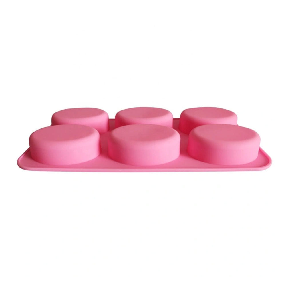 Oval Shape Silicone Mold Rectangle 6 Cavity