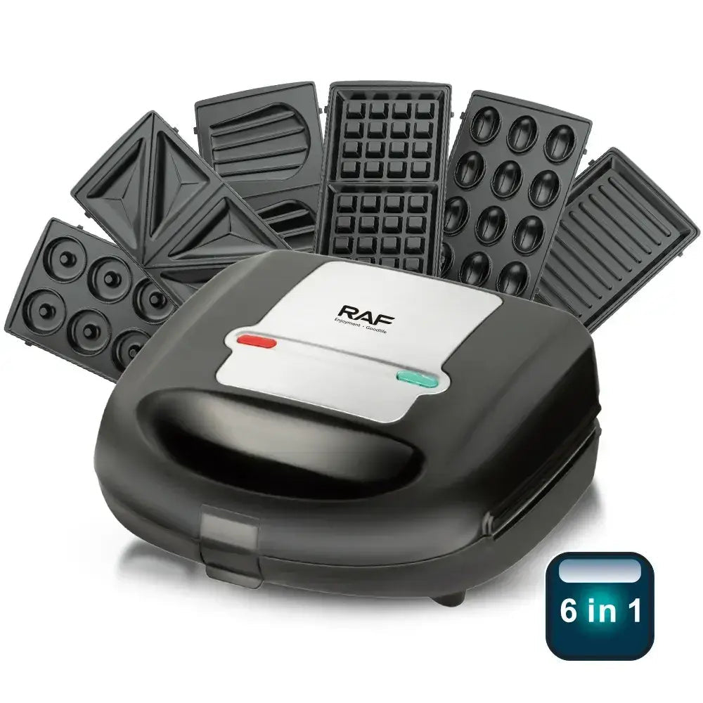 RAF Sandwich Maker 6 In 1 750W (R.224)