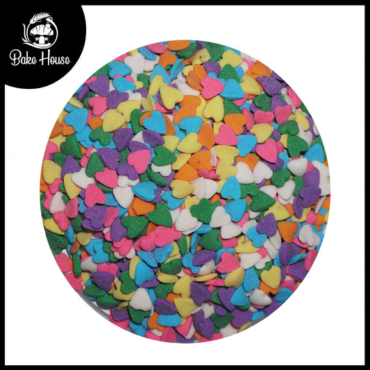 Bake House Multicolor Heart Edible Sprinkles