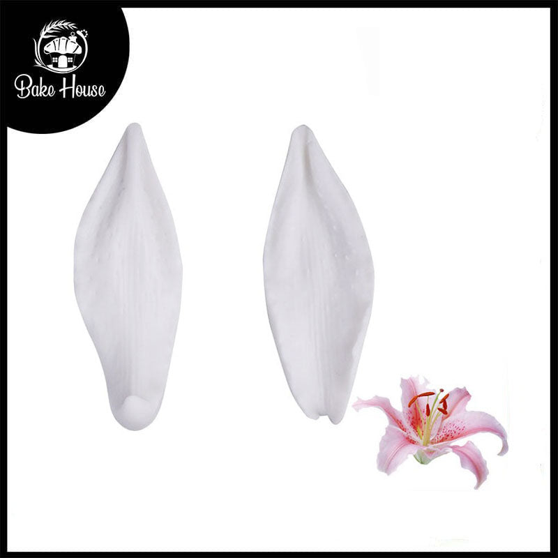 Lily Flower Petal Shape Silicone Fondant Mold