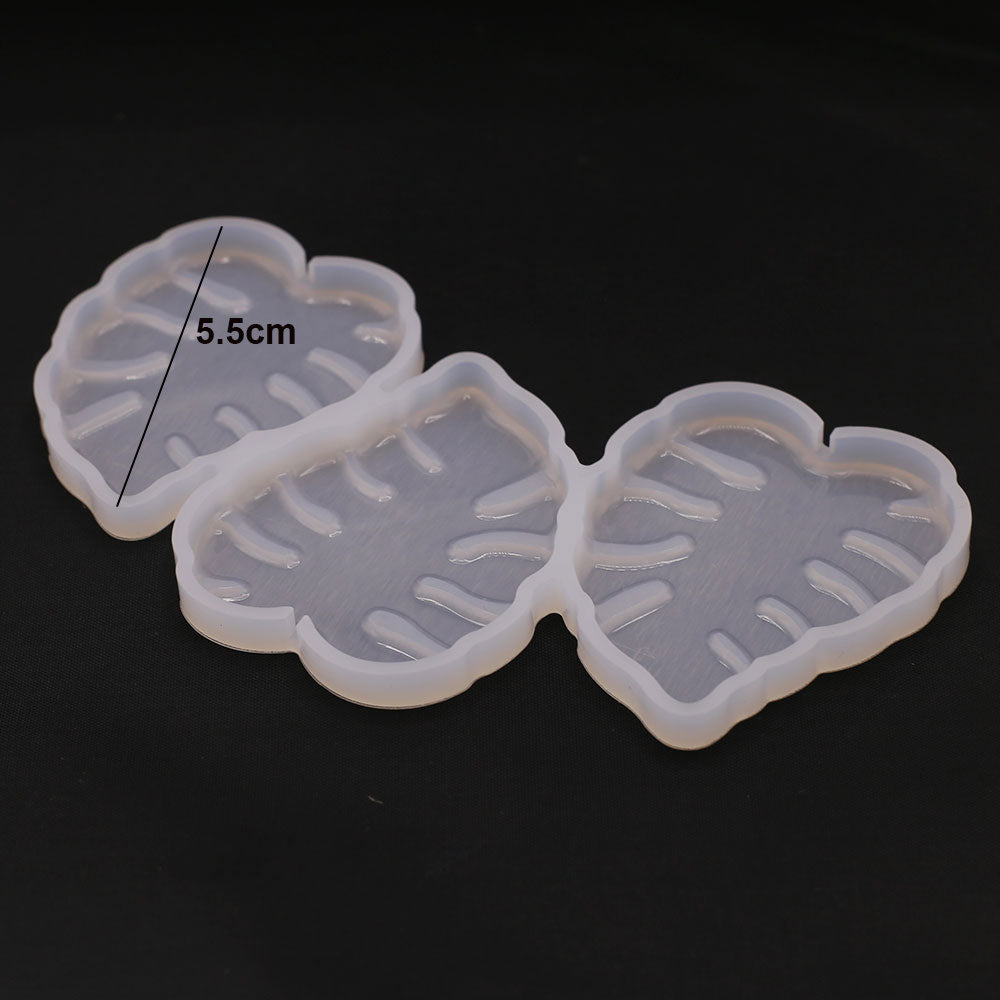 Maple Leaf Silicone Lollipop Mold 3 Cavity