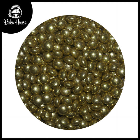 Bake House Metallic Gold Dome Edible Sprinkles
