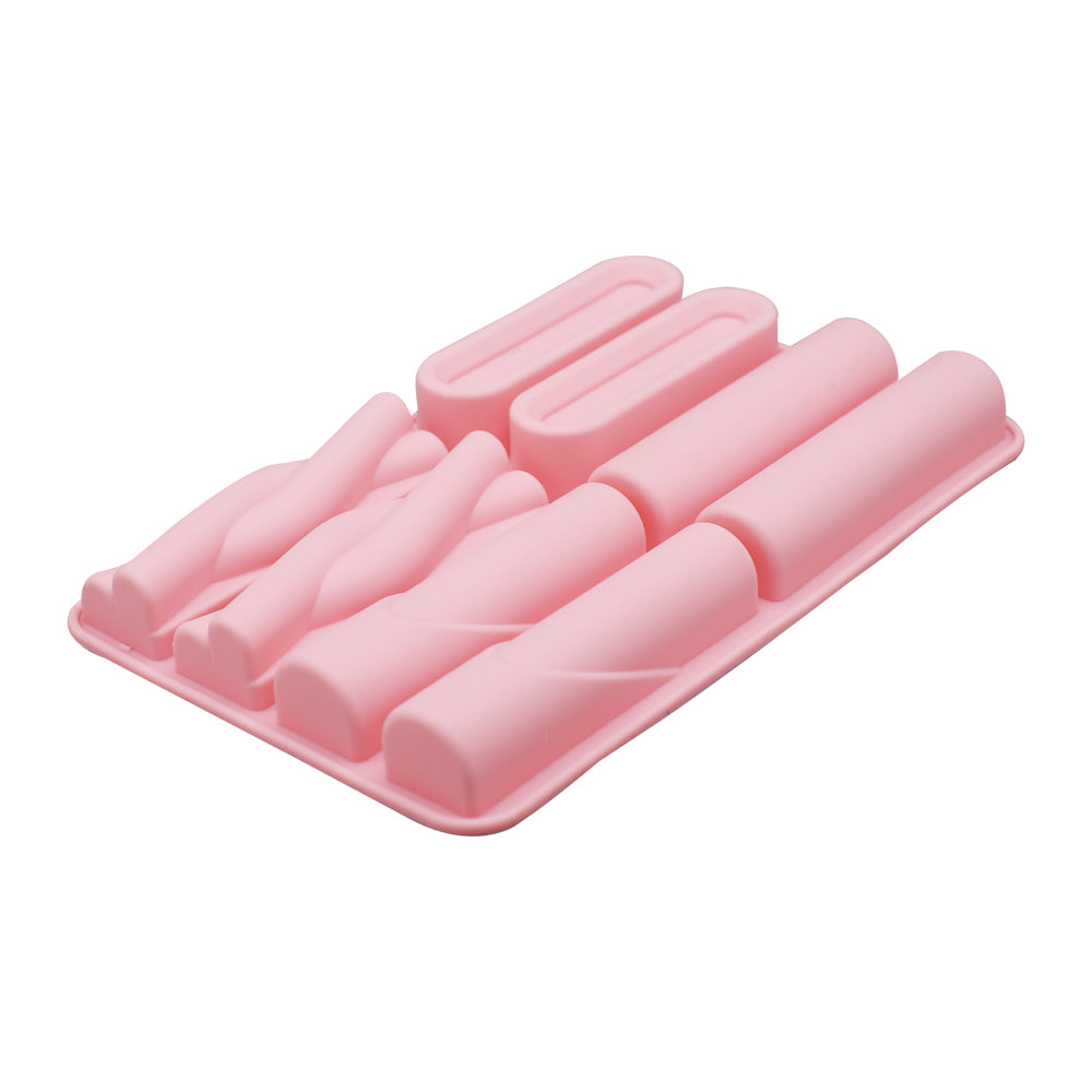 4 Design Bar Silicone Baking Mold 8 Cavity