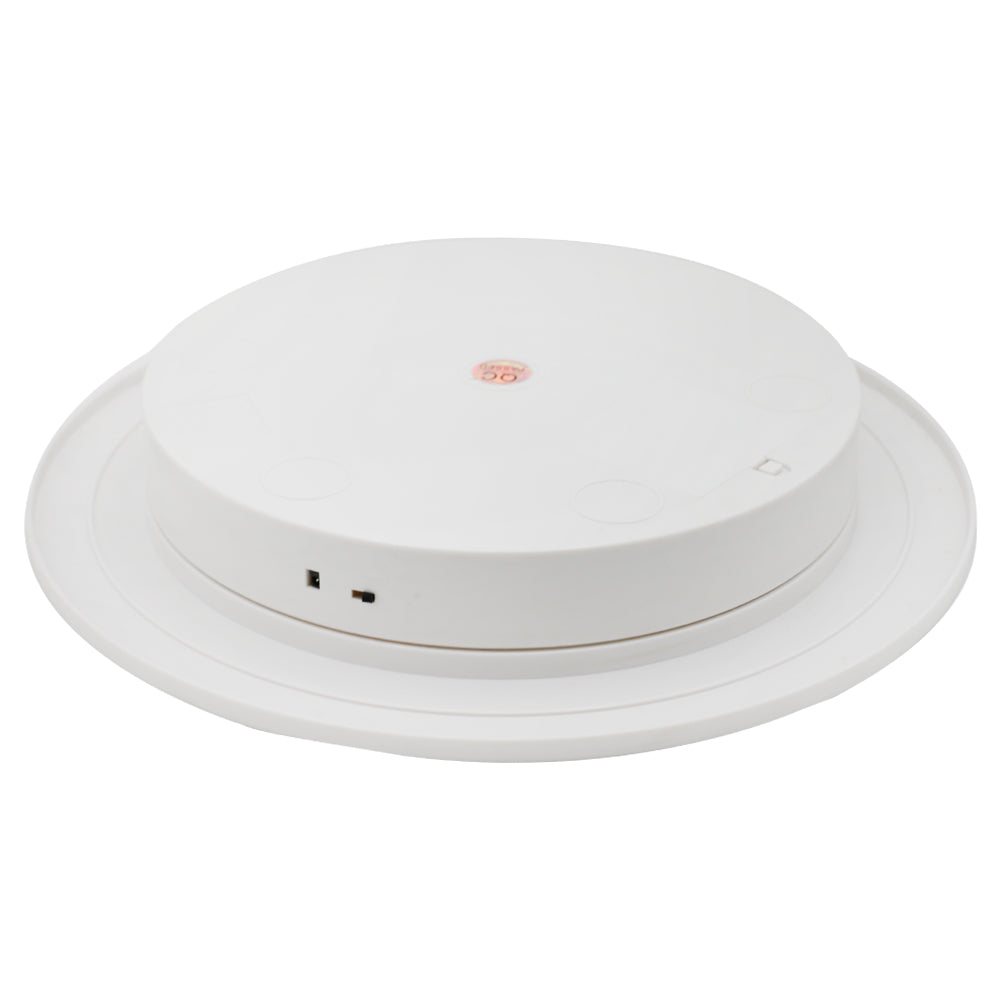 Rechargeable Cake Rotating Turntable Round Plastic 35cm