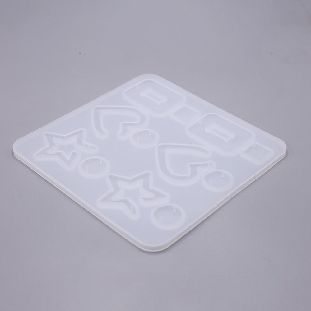 Necklace And Pendant Silicone Chocolate Mold 12 Cavity