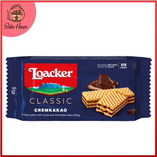 Loacker Quadratini Chocolate Wafer 45g