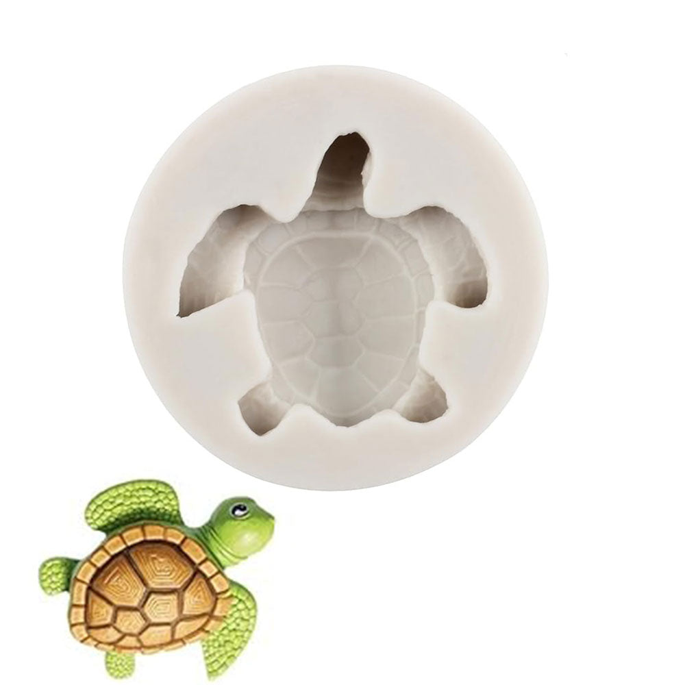 Turtle Shape Silicone Fondant Mold