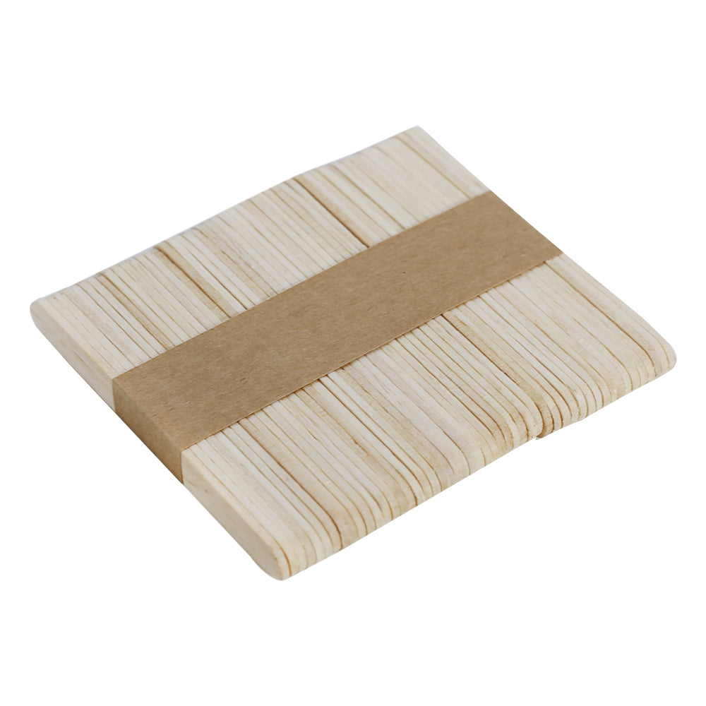 Wood Ice Cream Sticks 50Pcs Pack