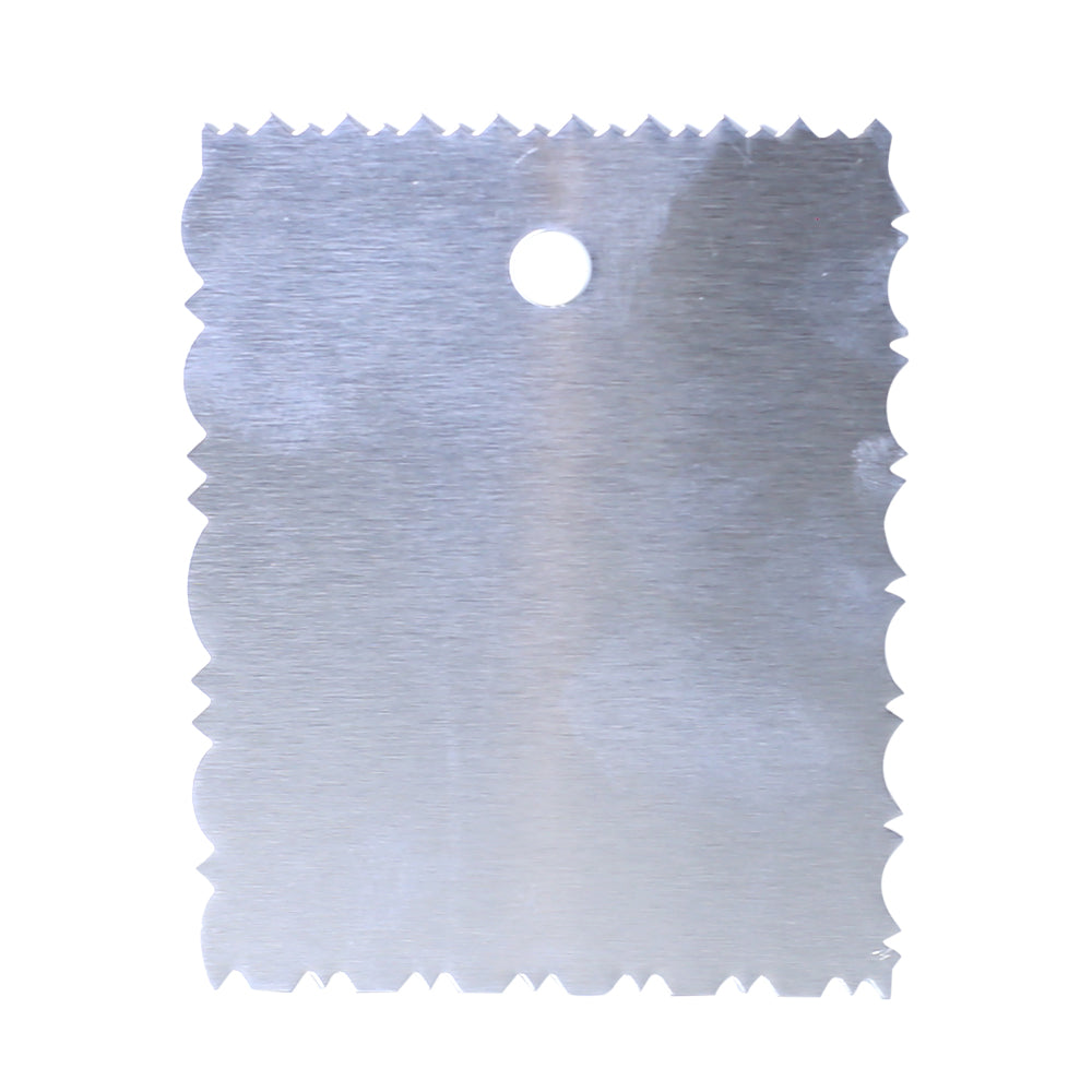 4 Side Stainless Steel Scraper & Dough Cutter
