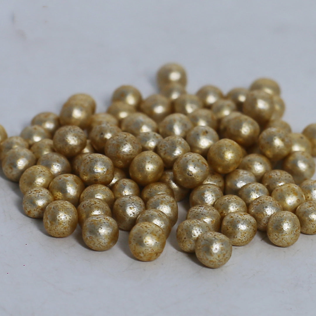 MR Bake Medium Copper Edible Pearls - 90g Jar