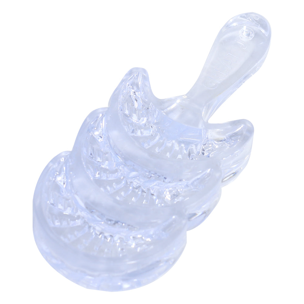 Moon Shape Acrylic Cookie And Biscuit Mold 3 Cavity