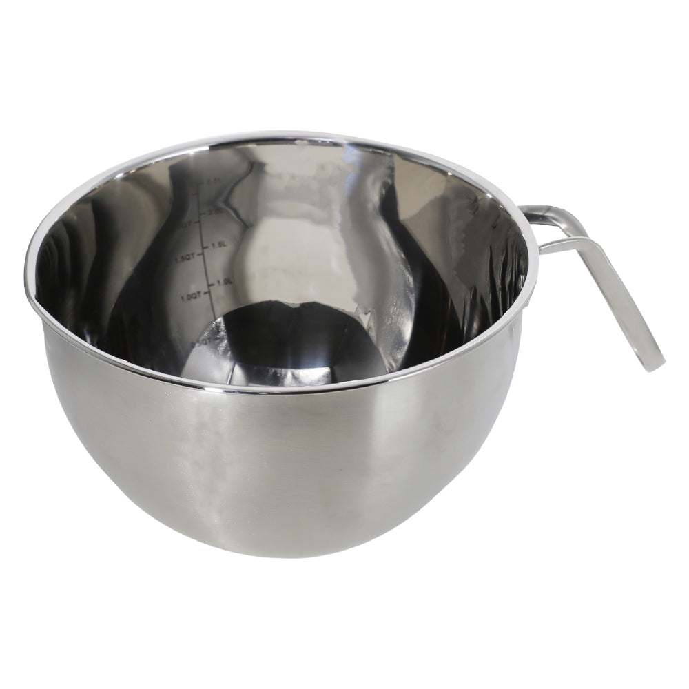Stainless Steel Mixing Bowl With Handle 2.5L