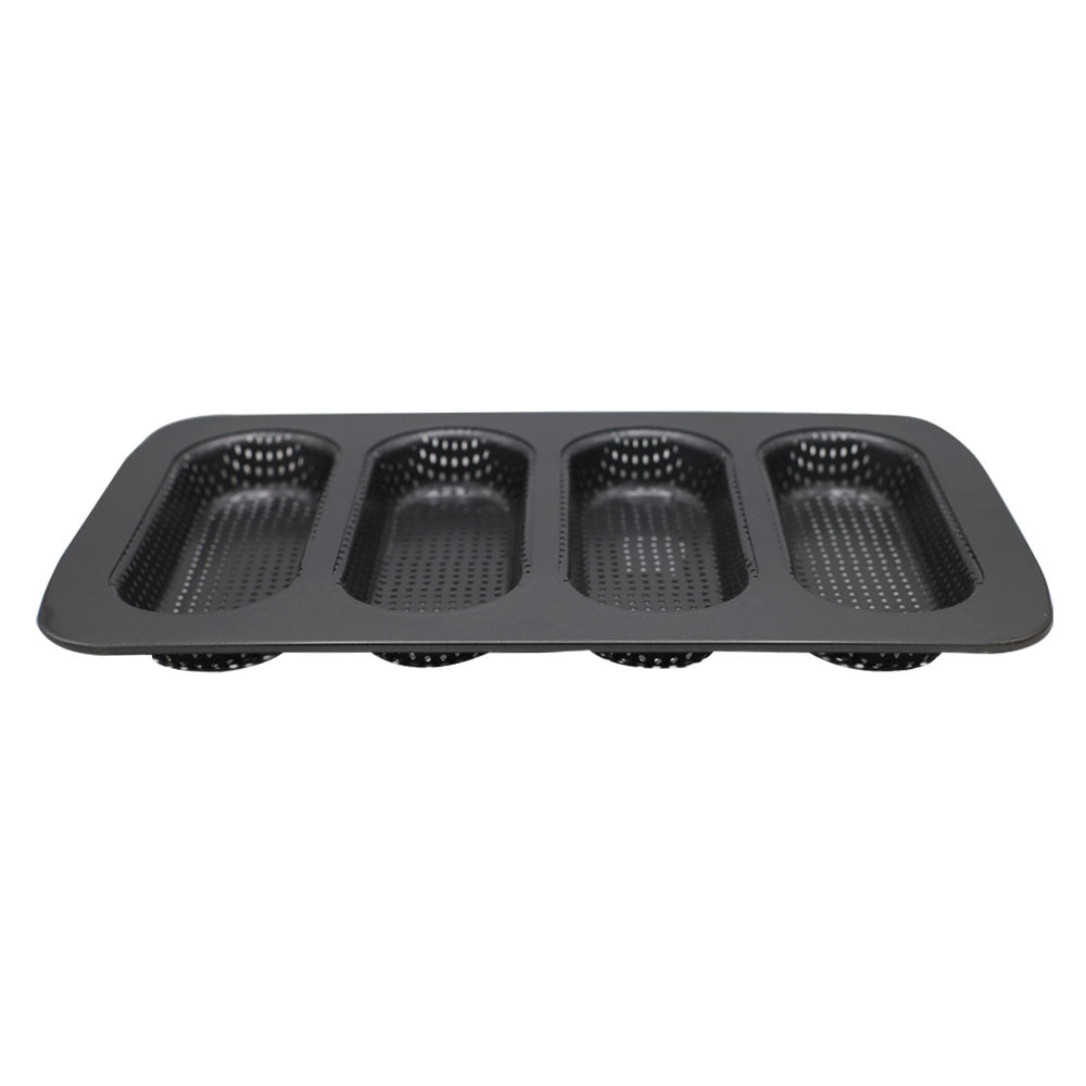 4 Cavity Baguette Or Hot Dog Tray