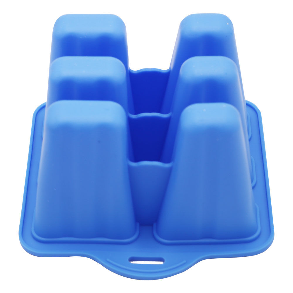 2 Design Popsicle Mold 6 Cavity