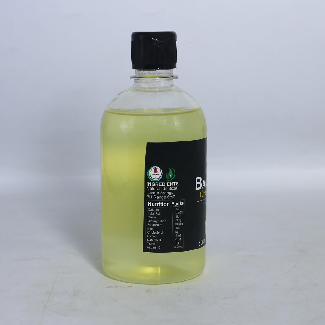 Bakearome Orange Flavour 500ML Bottle