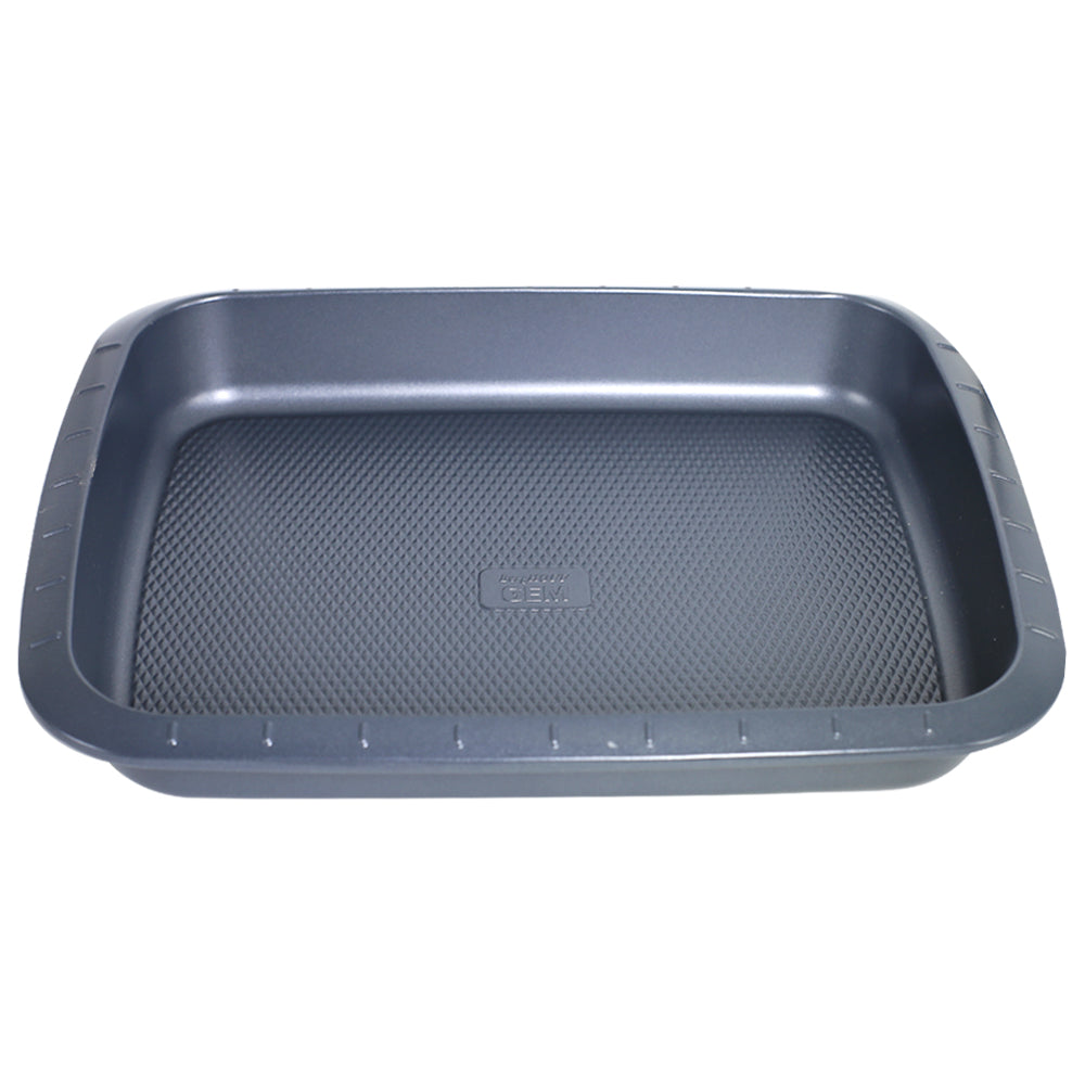 BergHOFF Non-Stick Deep Tray With Textured Bottom 13.5 x 10 inch (Grey)