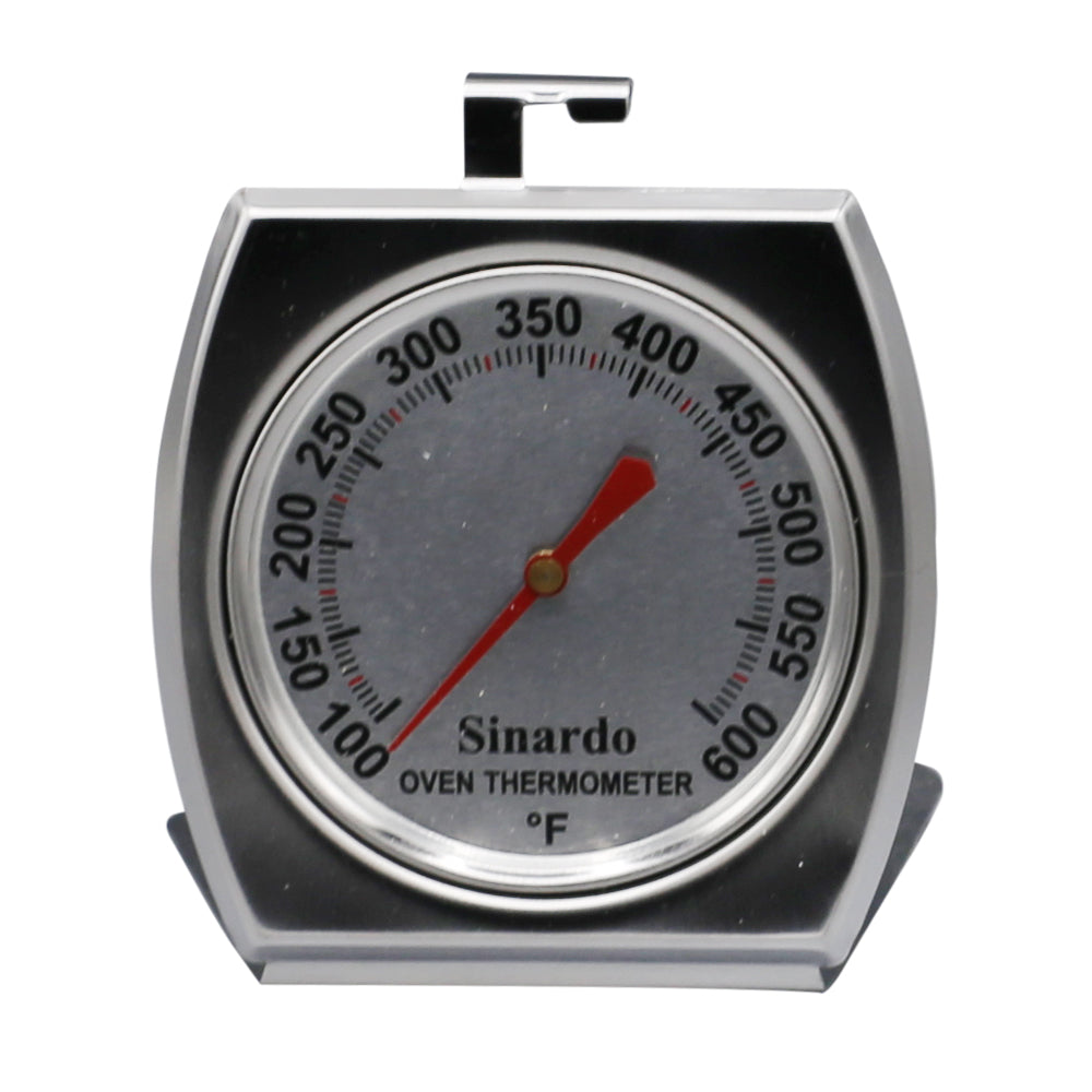 SINARDO Oven Thermometer Stainless Steel (100 to 600 F)