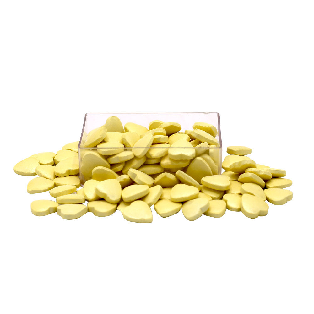 Yellow Hearts Edible Sprinkle 30g Pack