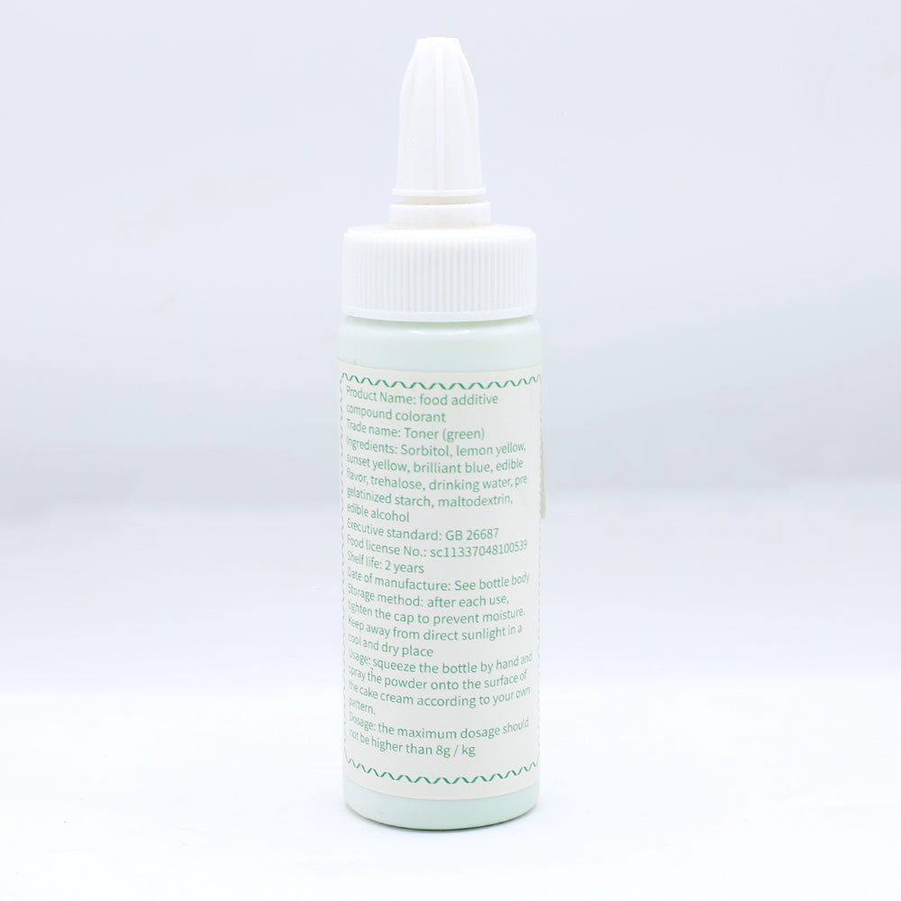 Green Toner Food Decoration 70g