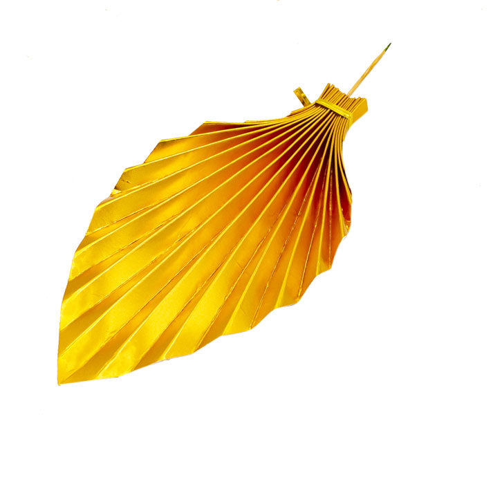 Palm Leave Golden Cake Topper