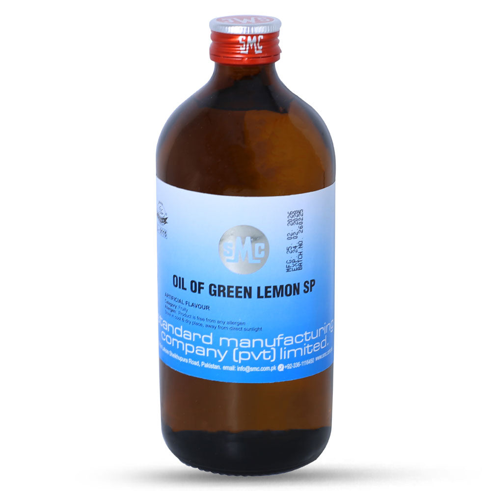 SMC Oil Of Green Lemon Flavour 500ML Bottle