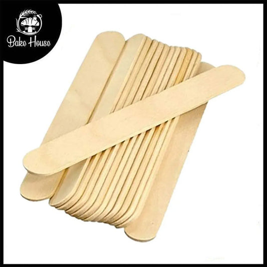 Wood Ice Cream Sticks 35Pcs Pack