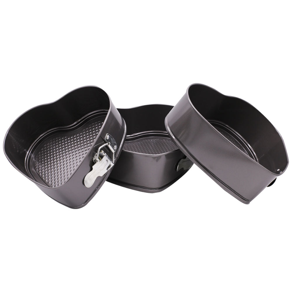 Heart Springform Non Stick 3pcs Set