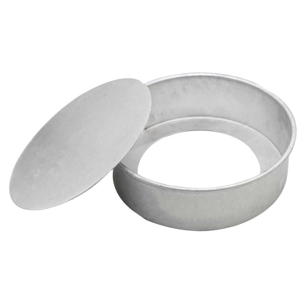 Round Cake Mold Aluminium With Removeable Base 6 X 6 Inch